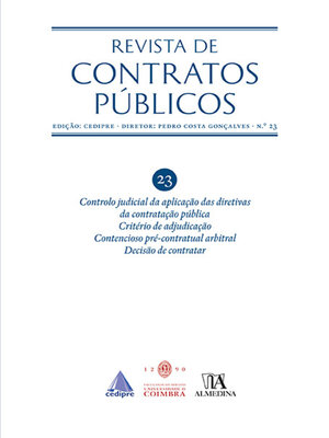 cover image of Revista de Contratos Públicos n.º 23